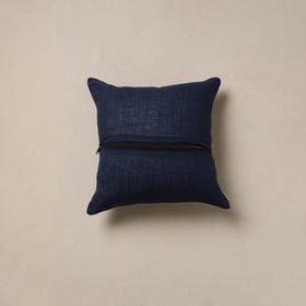 Hand indigo bagru cushion cover 23 - handcrafted