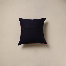 Hand indigo bagru cushion cover 60 - handcrafted