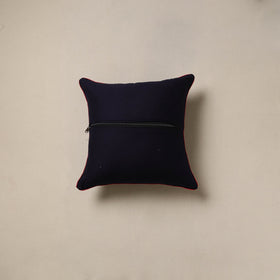 Hand indigo bagru cushion cover 62 - handcrafted