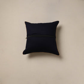 Hand indigo bagru cushion cover 63 - handcrafted