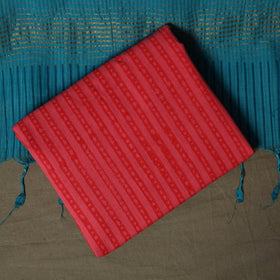 Hand block print mangalagiri cotton 3pc unstitched dress