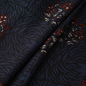Hand natural dyed chanderi silk fabric 17 - handcrafted