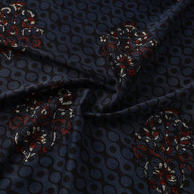 Hand natural dyed chanderi silk fabric 23 - handcrafted