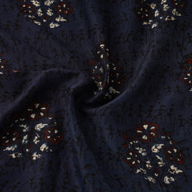 Hand natural dyed chanderi silk fabric 28 - handcrafted