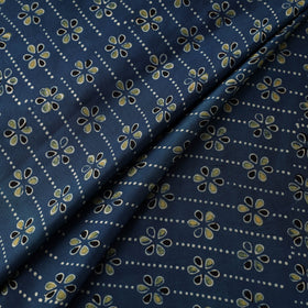 Hand natural dyed modal silk fabric 39 - handcrafted