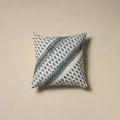 Hand sanganeri floral cushion cover 27 - handcrafted