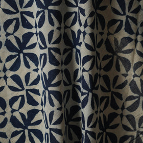 Hand cotton indigo bagru fabric 21 - handcrafted