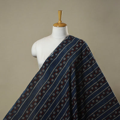 Hand cotton natural dyed fabric 02 - handcrafted