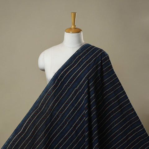 Hand cotton natural dyed fabric 09 - handcrafted