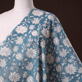 Hand cotton sanganeri fabric 03 - handcrafted