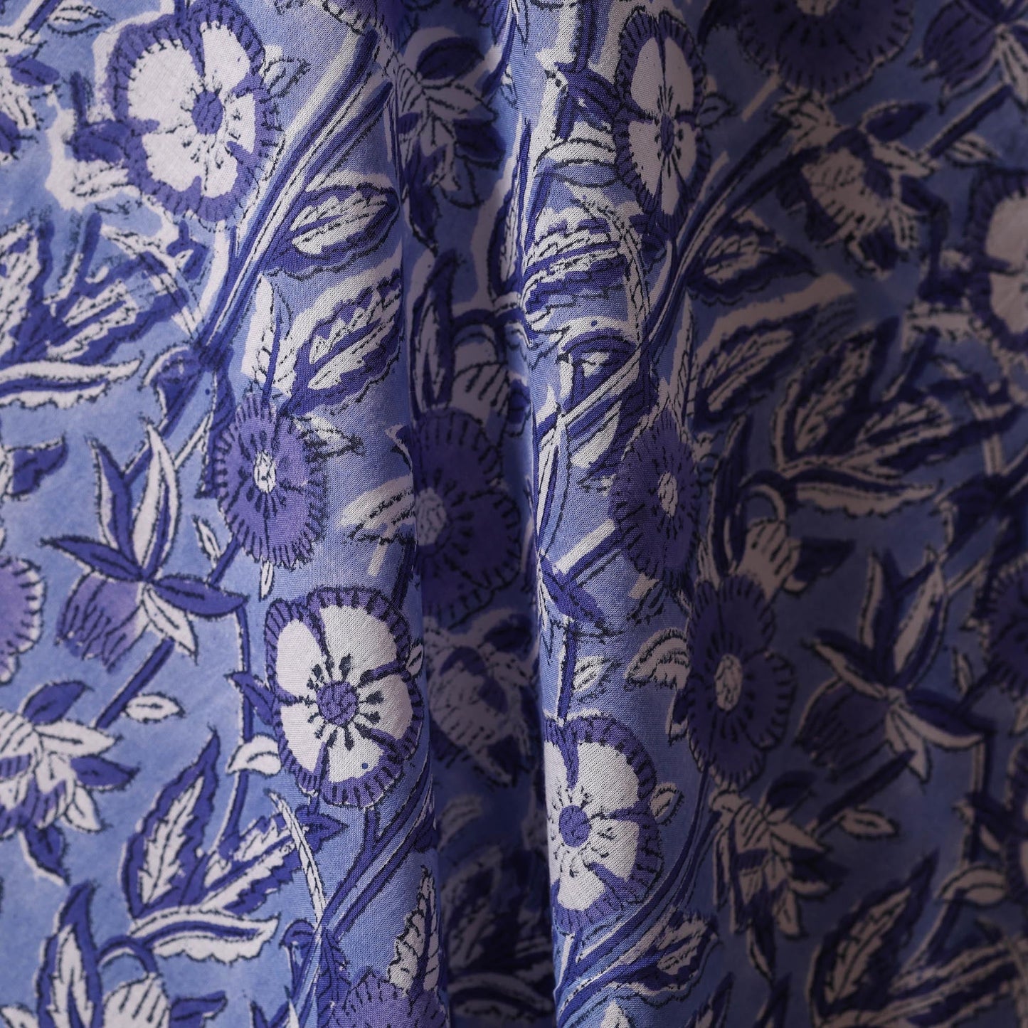 Hand cotton sanganeri fabric 11 - handcrafted