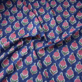 Hand cotton sanganeri fabric 20 - handcrafted