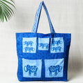  Hand Block Print Cotton Shoulder Bag 