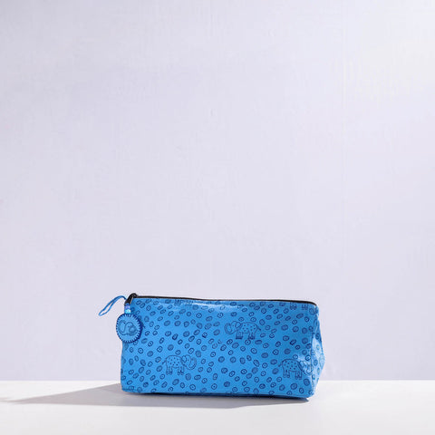  Hand Block Print Cotton Toilet Pouch 