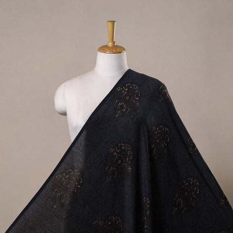 Hand natural dyed chanderi silk fabric 18 - handcrafted