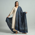 Buy Hand Block Printed Cotton Ajrakh Dupatta 