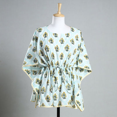  Hand Block Printed Kaftan