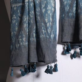  Ajrakh Hand Block Printed Pure Woolen Stole 