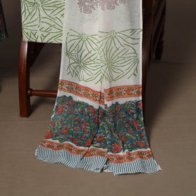 Hand sanganeri cotton 3pc unstitched dress material 11