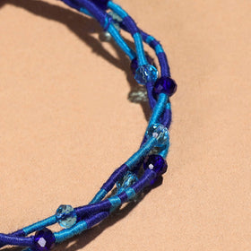 patwa thread beadwork anklet