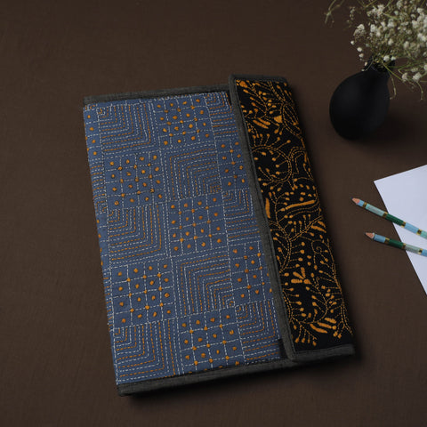  Handcrafted Bengal Kantha Work File Folder