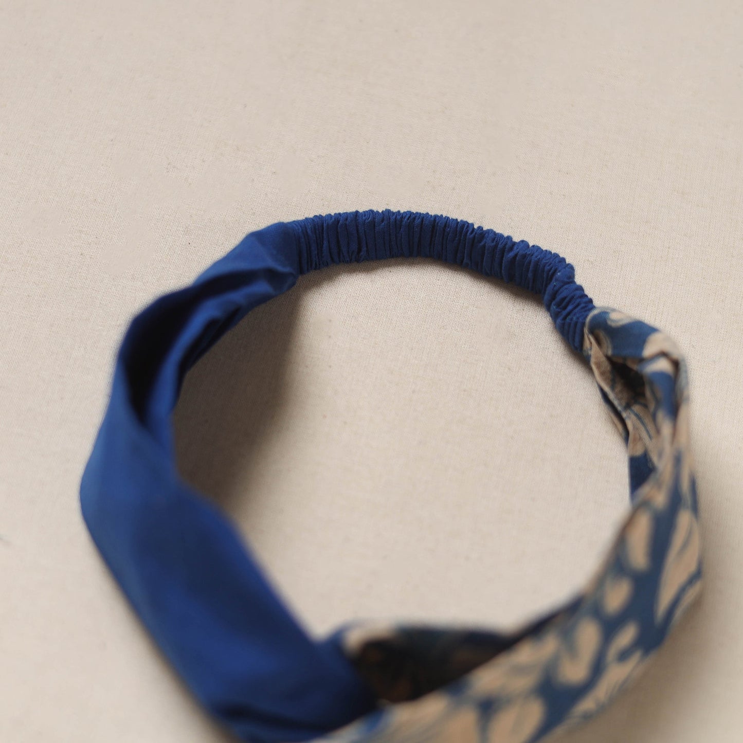 Handcrafted cotton elastic headband 24