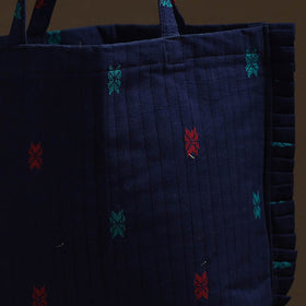 Handcrafted Cotton Frill Jhola Bag