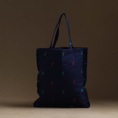 Handcrafted Cotton Frill Jhola Bag