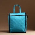 Blue Handcrafted Cotton Shopping Bag 04