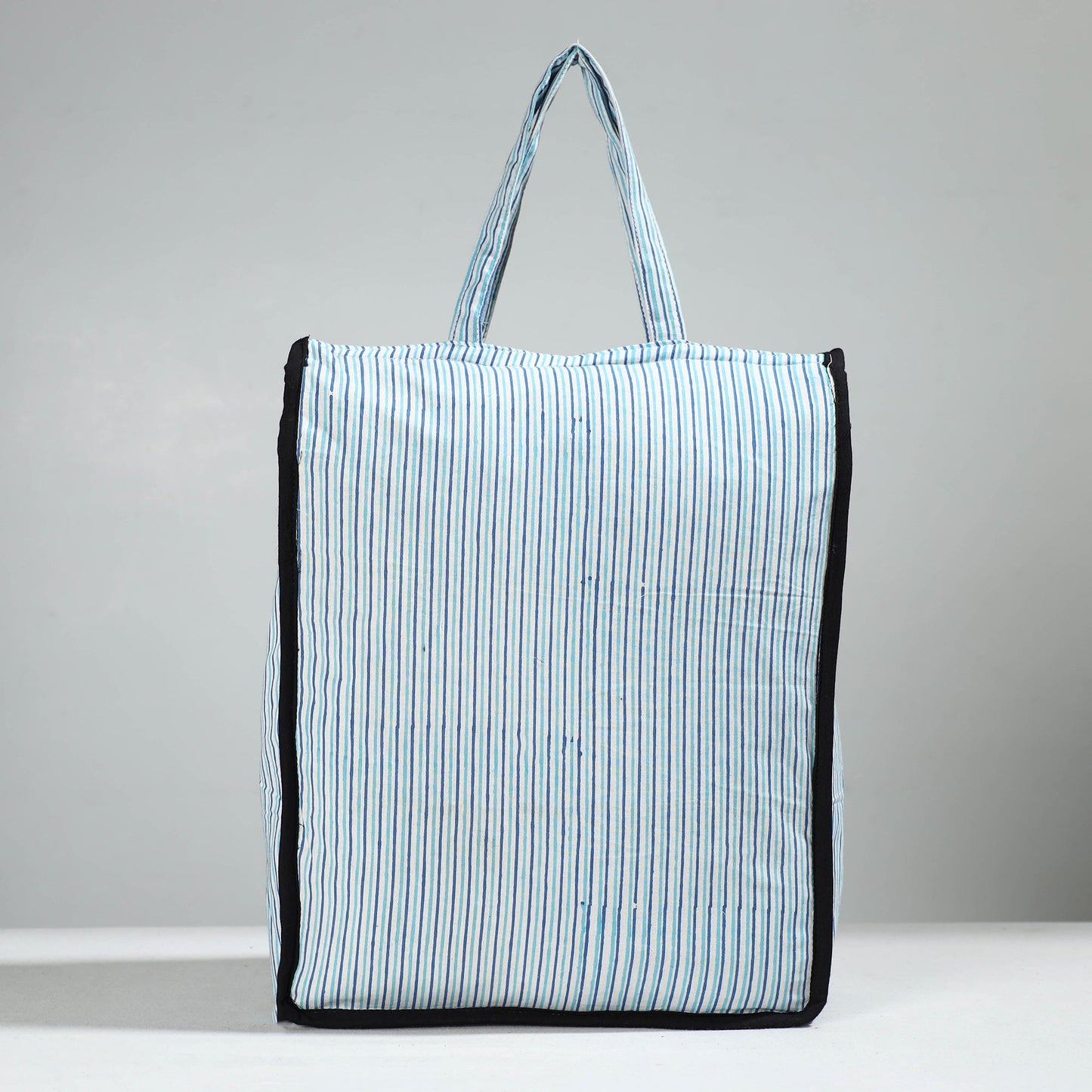 Blue Handcrafted Cotton Shopping Bag 23