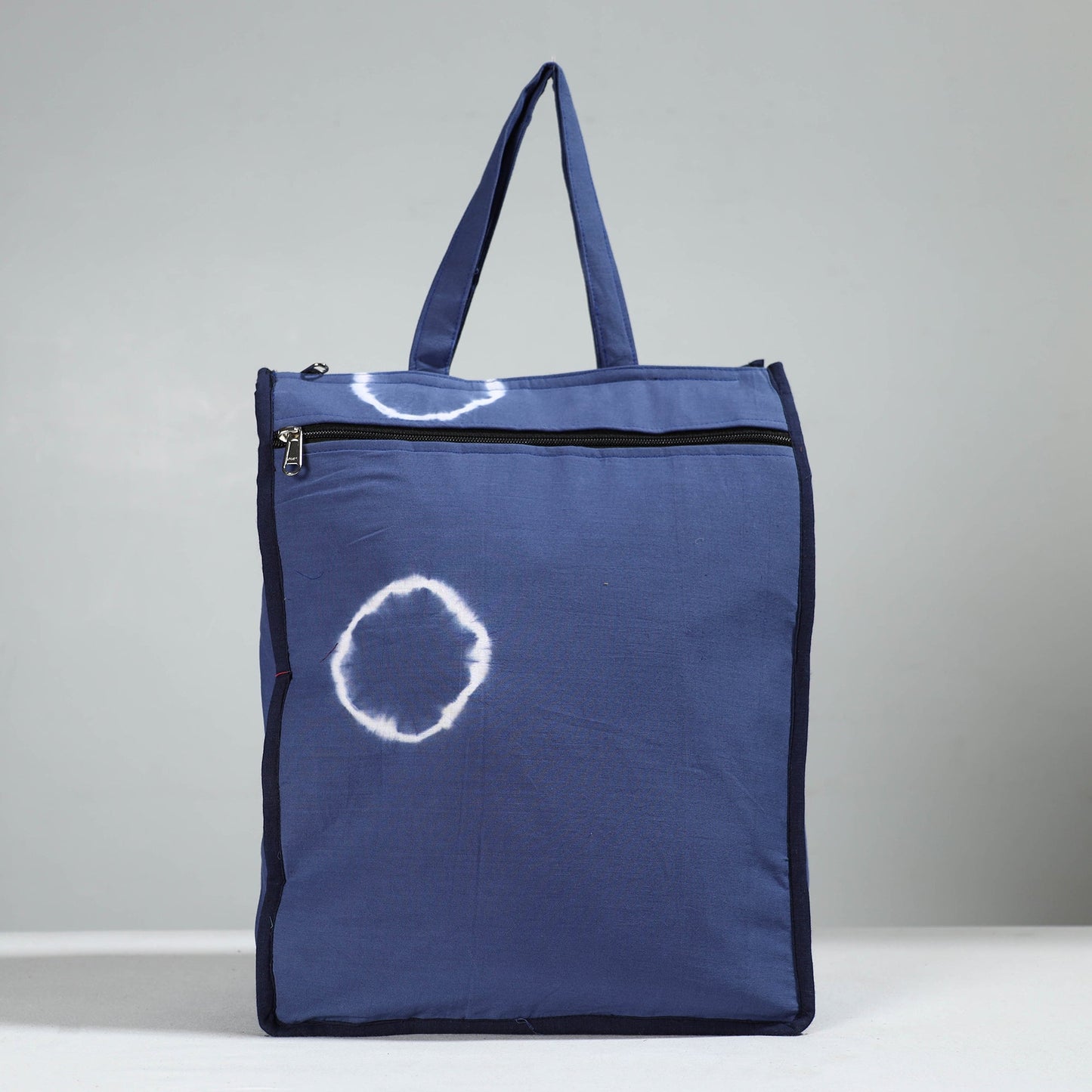 Blue Handcrafted Cotton Shopping Bag 26