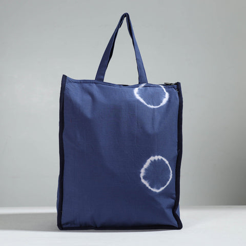 Blue Handcrafted Cotton Shopping Bag 26