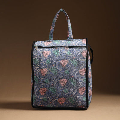 Blue Eco Friendly Handcrafted Cotton Shopping Bag