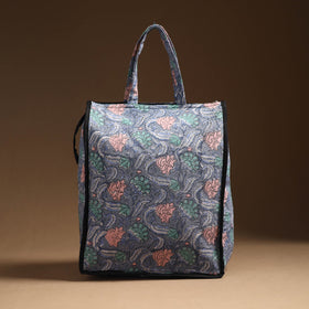 Blue Eco Friendly Handcrafted Cotton Shopping Bag