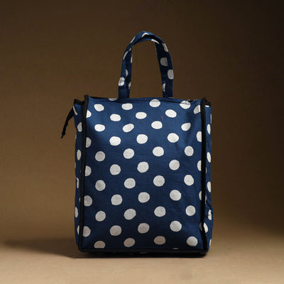 Blue Handcrafted Shopping Hand Bags