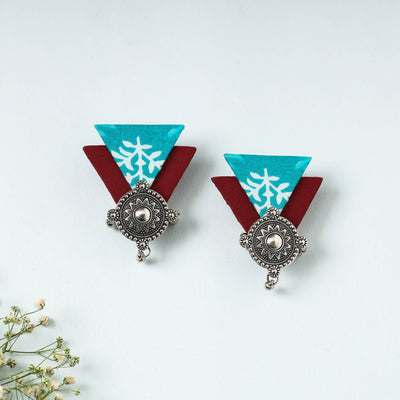  Handcrafted Fabart Earrings by Asalkaar 