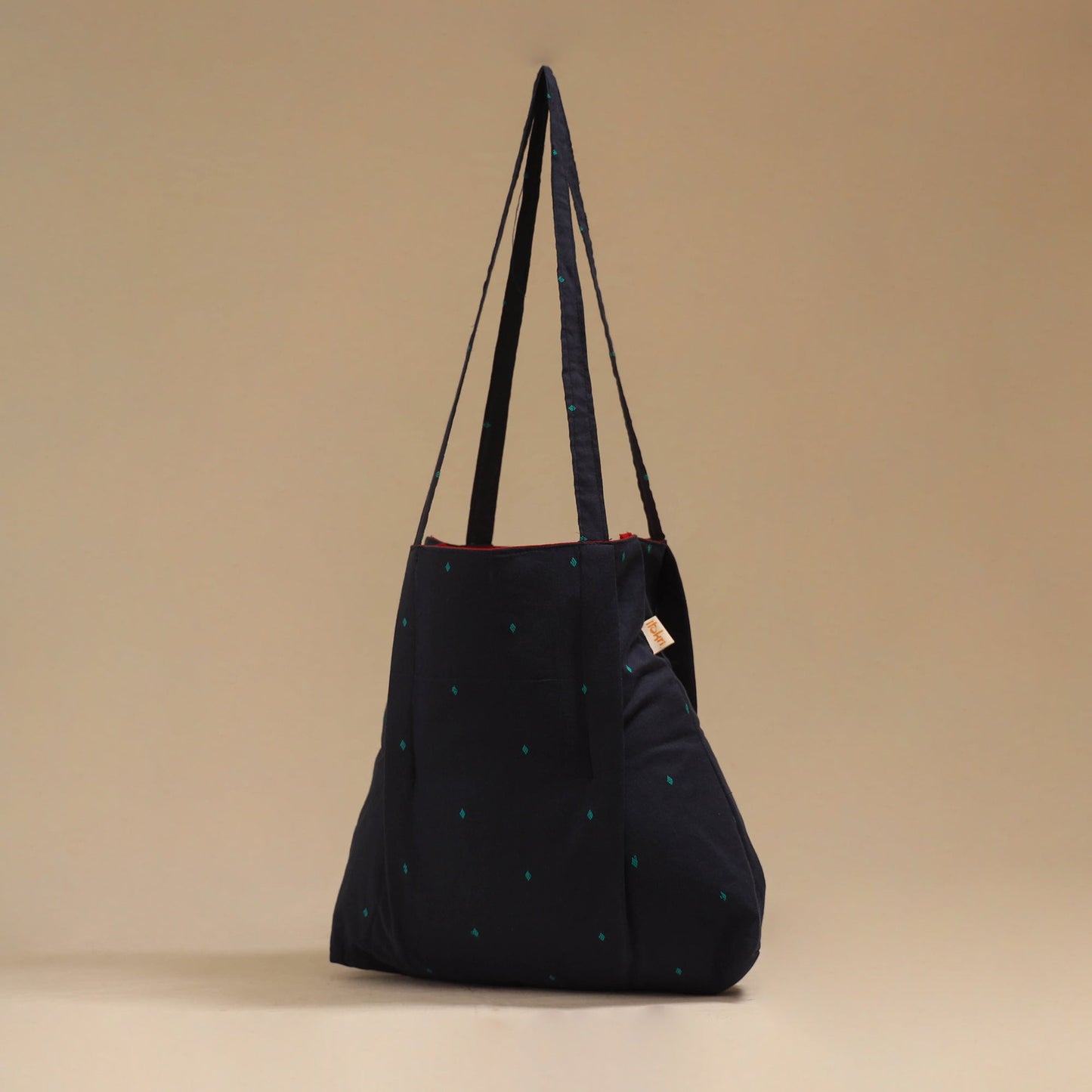 Handcrafted fabric jhola bag 06