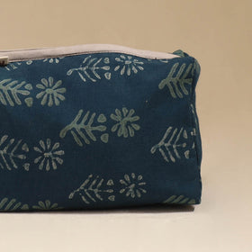 Handcrafted fabric toiletry bag 10