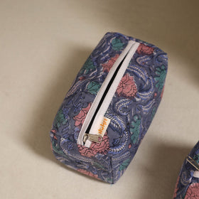 Handcrafted fabric toiletry bags (set of 3) 13