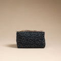 Blue - handcrafted fabric toiletry pouch 05