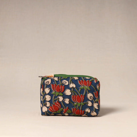 Brown - handcrafted fabric toiletry pouch 42