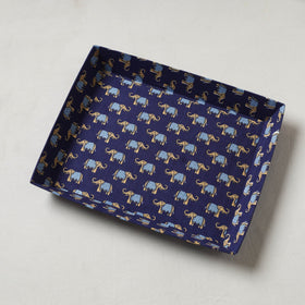 Blue - handcrafted fabric valet tray (12 x 10 in) 27