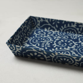 Blue - handcrafted fabric valet tray (12 x 10 in) 30