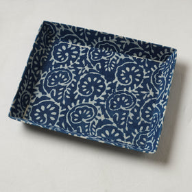 Blue - handcrafted fabric valet tray (12 x 10 in) 30