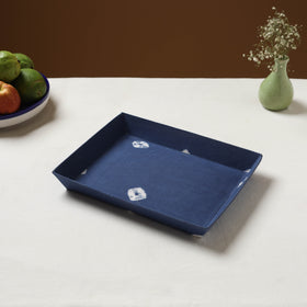 Blue - handcrafted fabric valet tray (12 x 10 in) 33