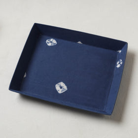 Blue - handcrafted fabric valet tray (12 x 10 in) 33