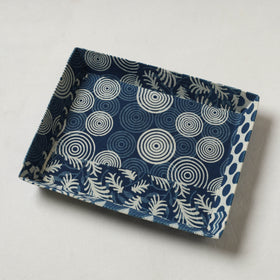 Blue - handcrafted fabric valet tray (12 x 10 in) 38