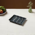 Blue - handcrafted fabric valet tray (9 x 7 in) 01