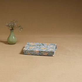 Blue - handcrafted floral organizer stationery kit 62