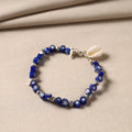 Buy Handcrafted German Silver Beaded Anklet